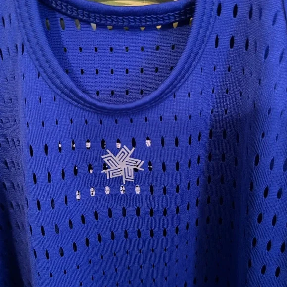 ii51 blue tank top Tek gear Large L - Picture 3 of 4